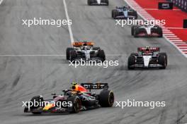 Sergio Perez (MEX) Red Bull Racing RB19. 04.06.2023. Formula 1 World Championship, Rd 8, Spanish Grand Prix, Barcelona, Spain, Race Day.