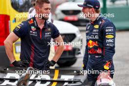 Pole sitter Max Verstappen (NLD) Red Bull Racing in qualifying parc ferme. 03.06.2023. Formula 1 World Championship, Rd 8, Spanish Grand Prix, Barcelona, Spain, Qualifying Day.