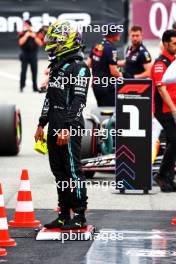 Lewis Hamilton (GBR) Mercedes AMG F1 in qualifying parc ferme. 03.06.2023. Formula 1 World Championship, Rd 8, Spanish Grand Prix, Barcelona, Spain, Qualifying Day.