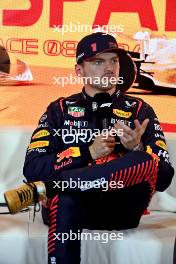 Max Verstappen (NLD) Red Bull Racing in the post qualifying FIA Press Conference. 03.06.2023. Formula 1 World Championship, Rd 8, Spanish Grand Prix, Barcelona, Spain, Qualifying Day.