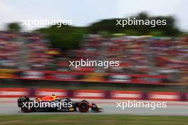 Sergio Perez (MEX) Red Bull Racing RB19. 03.06.2023. Formula 1 World Championship, Rd 8, Spanish Grand Prix, Barcelona, Spain, Qualifying Day.