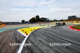 Circuit detail - turn 1 gravel trap extension and widening of run-off area.  01.06.2023. Formula 1 World Championship, Rd 8, Spanish Grand Prix, Barcelona, Spain, Preparation Day.