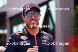 Sergio Perez (MEX) Red Bull Racing. 01.06.2023. Formula 1 World Championship, Rd 8, Spanish Grand Prix, Barcelona, Spain, Preparation Day.