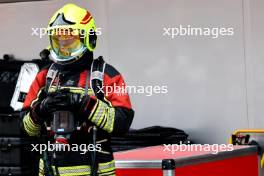 A fire marshal. 01.06.2023. Formula 1 World Championship, Rd 8, Spanish Grand Prix, Barcelona, Spain, Preparation Day.