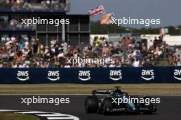 Lance Stroll (CDN) Aston Martin F1 Team AMR23. 07.07.2023. Formula 1 World Championship, Rd 11, British Grand Prix, Silverstone, England, Practice Day.