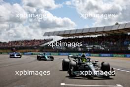 Lewis Hamilton (GBR) Mercedes AMG F1 W14 on the grid. 09.07.2023. Formula 1 World Championship, Rd 11, British Grand Prix, Silverstone, England, Race Day.