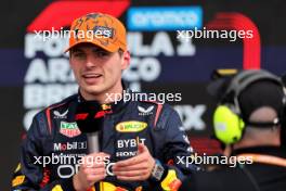 Race winner Max Verstappen (NLD) Red Bull Racing in parc ferme. 09.07.2023. Formula 1 World Championship, Rd 11, British Grand Prix, Silverstone, England, Race Day.