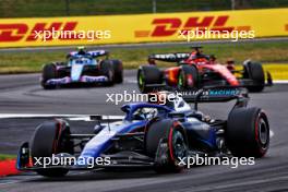 Alexander Albon (THA) Williams Racing FW45. 09.07.2023. Formula 1 World Championship, Rd 11, British Grand Prix, Silverstone, England, Race Day.