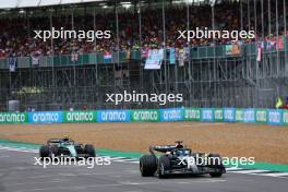 George Russell (GBR) Mercedes AMG F1 W14. 09.07.2023. Formula 1 World Championship, Rd 11, British Grand Prix, Silverstone, England, Race Day.