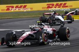 Zhou Guanyu (CHN) Alfa Romeo F1 Team C43. 09.07.2023. Formula 1 World Championship, Rd 11, British Grand Prix, Silverstone, England, Race Day.