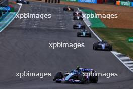 Pierre Gasly (FRA) Alpine F1 Team A523. 09.07.2023. Formula 1 World Championship, Rd 11, British Grand Prix, Silverstone, England, Race Day.