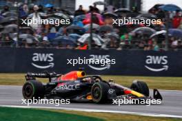 Max Verstappen (NLD) Red Bull Racing RB19. 08.07.2023. Formula 1 World Championship, Rd 11, British Grand Prix, Silverstone, England, Qualifying Day.