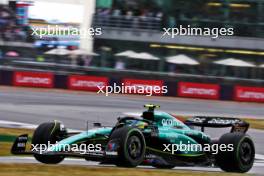 Fernando Alonso (ESP) Aston Martin F1 Team AMR23. 08.07.2023. Formula 1 World Championship, Rd 11, British Grand Prix, Silverstone, England, Qualifying Day.