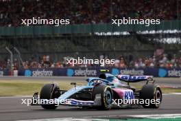 Pierre Gasly (FRA) Alpine F1 Team A523. 08.07.2023. Formula 1 World Championship, Rd 11, British Grand Prix, Silverstone, England, Qualifying Day.
