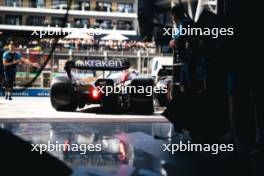 Alexander Albon (THA) Williams Racing FW45 leaves the pits. 08.07.2023. Formula 1 World Championship, Rd 11, British Grand Prix, Silverstone, England, Qualifying Day.