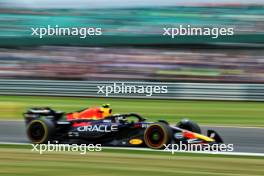 Sergio Perez (MEX) Red Bull Racing RB19. 08.07.2023. Formula 1 World Championship, Rd 11, British Grand Prix, Silverstone, England, Qualifying Day.