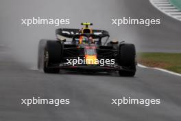 Sergio Perez (MEX) Red Bull Racing RB19. 08.07.2023. Formula 1 World Championship, Rd 11, British Grand Prix, Silverstone, England, Qualifying Day.