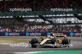 Lando Norris (GBR) McLaren MCL60. 08.07.2023. Formula 1 World Championship, Rd 11, British Grand Prix, Silverstone, England, Qualifying Day.