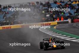 Sergio Perez (MEX) Red Bull Racing RB19. 08.07.2023. Formula 1 World Championship, Rd 11, British Grand Prix, Silverstone, England, Qualifying Day.