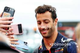 Daniel Ricciardo (AUS) Red Bull Racing Reserve and Third Driver. 09.07.2023. Formula 1 World Championship, Rd 11, British Grand Prix, Silverstone, England, Race Day.