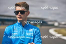 Logan Sargeant (USA) Williams Racing walks the circuit. 06.07.2023. Formula 1 World Championship, Rd 11, British Grand Prix, Silverstone, England, Preparation Day.
