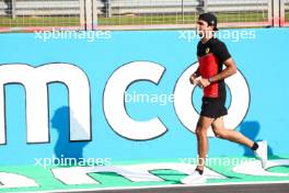 Carlos Sainz Jr (ESP) Ferrari runs the circuit. 06.07.2023. Formula 1 World Championship, Rd 11, British Grand Prix, Silverstone, England, Preparation Day.