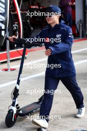 Yuki Tsunoda (JPN) AlphaTauri. 06.07.2023. Formula 1 World Championship, Rd 11, British Grand Prix, Silverstone, England, Preparation Day.