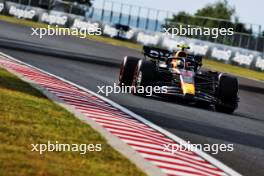 Sergio Perez (MEX) Red Bull Racing RB19. 21.07.2023. Formula 1 World Championship, Rd 12, Hungarian Grand Prix, Budapest, Hungary, Practice Day.