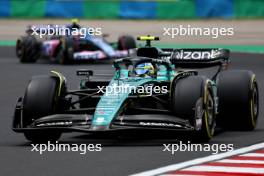 Fernando Alonso (ESP) Aston Martin F1 Team AMR23. 21.07.2023. Formula 1 World Championship, Rd 12, Hungarian Grand Prix, Budapest, Hungary, Practice Day.