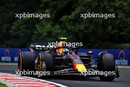 Sergio Perez (MEX) Red Bull Racing RB19. 21.07.2023. Formula 1 World Championship, Rd 12, Hungarian Grand Prix, Budapest, Hungary, Practice Day.