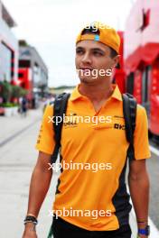 Lando Norris (GBR) McLaren. 21.07.2023. Formula 1 World Championship, Rd 12, Hungarian Grand Prix, Budapest, Hungary, Practice Day.