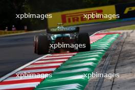 Fernando Alonso (ESP) Aston Martin F1 Team AMR23. 21.07.2023. Formula 1 World Championship, Rd 12, Hungarian Grand Prix, Budapest, Hungary, Practice Day.