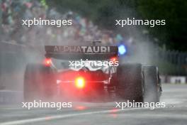 Daniel Ricciardo (AUS) AlphaTauri AT04 leaves the pits. 21.07.2023. Formula 1 World Championship, Rd 12, Hungarian Grand Prix, Budapest, Hungary, Practice Day.