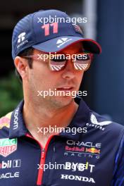 Sergio Perez (MEX) Red Bull Racing. 21.07.2023. Formula 1 World Championship, Rd 12, Hungarian Grand Prix, Budapest, Hungary, Practice Day.