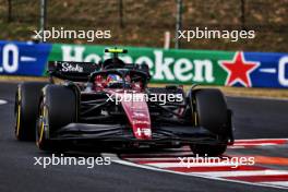 Zhou Guanyu (CHN) Alfa Romeo F1 Team C43. 21.07.2023. Formula 1 World Championship, Rd 12, Hungarian Grand Prix, Budapest, Hungary, Practice Day.