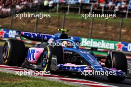 Pierre Gasly (FRA) Alpine F1 Team A523. 21.07.2023. Formula 1 World Championship, Rd 12, Hungarian Grand Prix, Budapest, Hungary, Practice Day.