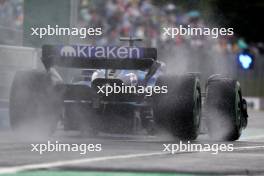 Alexander Albon (THA) Williams Racing FW45 leaves the pits. 21.07.2023. Formula 1 World Championship, Rd 12, Hungarian Grand Prix, Budapest, Hungary, Practice Day.