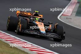 Lando Norris (GBR) McLaren MCL60. 21.07.2023. Formula 1 World Championship, Rd 12, Hungarian Grand Prix, Budapest, Hungary, Practice Day.