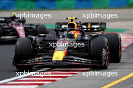 Sergio Perez (MEX) Red Bull Racing RB19. 21.07.2023. Formula 1 World Championship, Rd 12, Hungarian Grand Prix, Budapest, Hungary, Practice Day.