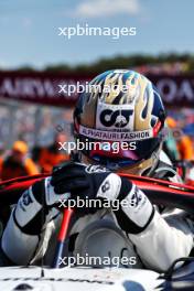 Daniel Ricciardo (AUS) AlphaTauri AT04 on the grid. 23.07.2023. Formula 1 World Championship, Rd 12, Hungarian Grand Prix, Budapest, Hungary, Race Day.