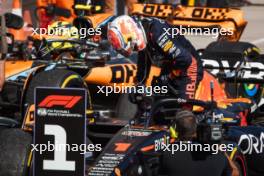 Race winner Max Verstappen (NLD) Red Bull Racing RB19 in parc ferme. 23.07.2023. Formula 1 World Championship, Rd 12, Hungarian Grand Prix, Budapest, Hungary, Race Day.