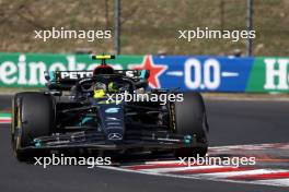 Lewis Hamilton (GBR) Mercedes AMG F1 W14. 23.07.2023. Formula 1 World Championship, Rd 12, Hungarian Grand Prix, Budapest, Hungary, Race Day.