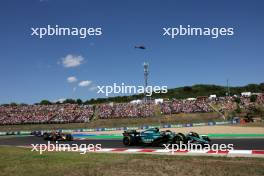 Fernando Alonso (ESP) Aston Martin F1 Team AMR23. 23.07.2023. Formula 1 World Championship, Rd 12, Hungarian Grand Prix, Budapest, Hungary, Race Day.