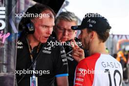 (L to R): Alan Permane (GBR) Alpine F1 Team Trackside Operations Director with Pierre Gasly (FRA) Alpine F1 Team. 23.07.2023. Formula 1 World Championship, Rd 12, Hungarian Grand Prix, Budapest, Hungary, Race Day.