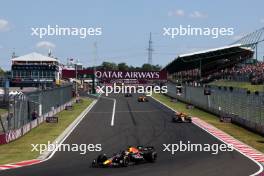 Max Verstappen (NLD) Red Bull Racing RB19. 23.07.2023. Formula 1 World Championship, Rd 12, Hungarian Grand Prix, Budapest, Hungary, Race Day.