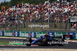 Logan Sargeant (USA) Williams Racing FW45. 22.07.2023. Formula 1 World Championship, Rd 12, Hungarian Grand Prix, Budapest, Hungary, Qualifying Day.