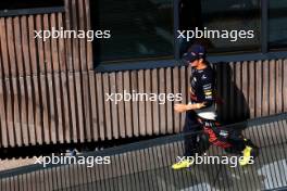 Sergio Perez (MEX) Red Bull Racing RB19. 22.07.2023. Formula 1 World Championship, Rd 12, Hungarian Grand Prix, Budapest, Hungary, Qualifying Day.