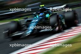 Fernando Alonso (ESP) Aston Martin F1 Team AMR23. 22.07.2023. Formula 1 World Championship, Rd 12, Hungarian Grand Prix, Budapest, Hungary, Qualifying Day.