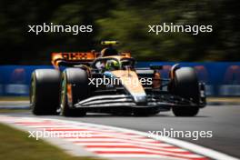 Lando Norris (GBR) McLaren MCL60. 22.07.2023. Formula 1 World Championship, Rd 12, Hungarian Grand Prix, Budapest, Hungary, Qualifying Day.