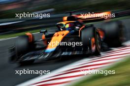 Oscar Piastri (AUS) McLaren MCL60. 22.07.2023. Formula 1 World Championship, Rd 12, Hungarian Grand Prix, Budapest, Hungary, Qualifying Day.